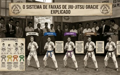 BJJ belt system progression chart showing white to black belt ranks at Mastery Martial Arts Bangkok